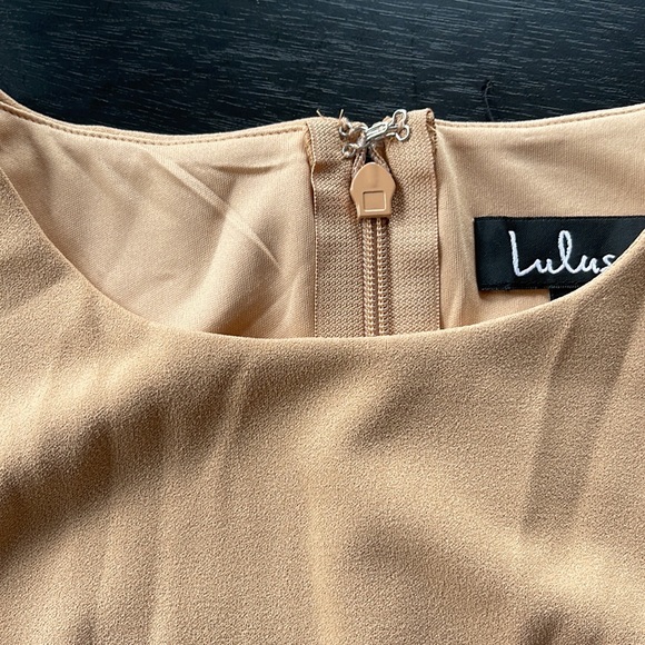 Lulu tan dress - Picture 7 of 9